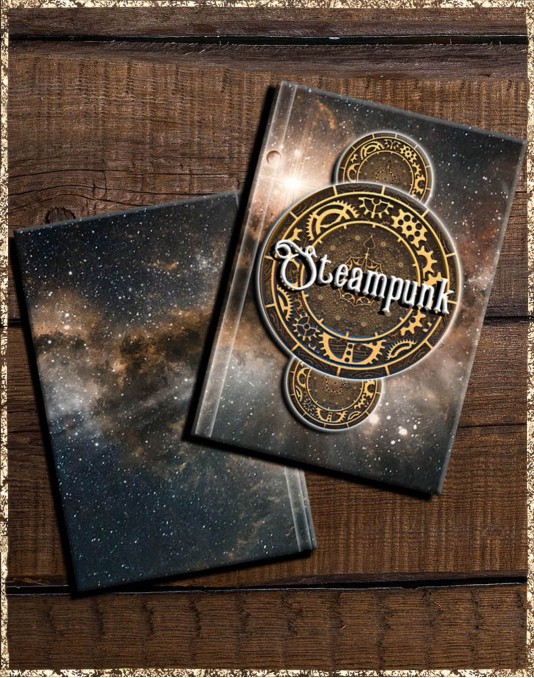 Steampunk Schreibbuch TripleMystic